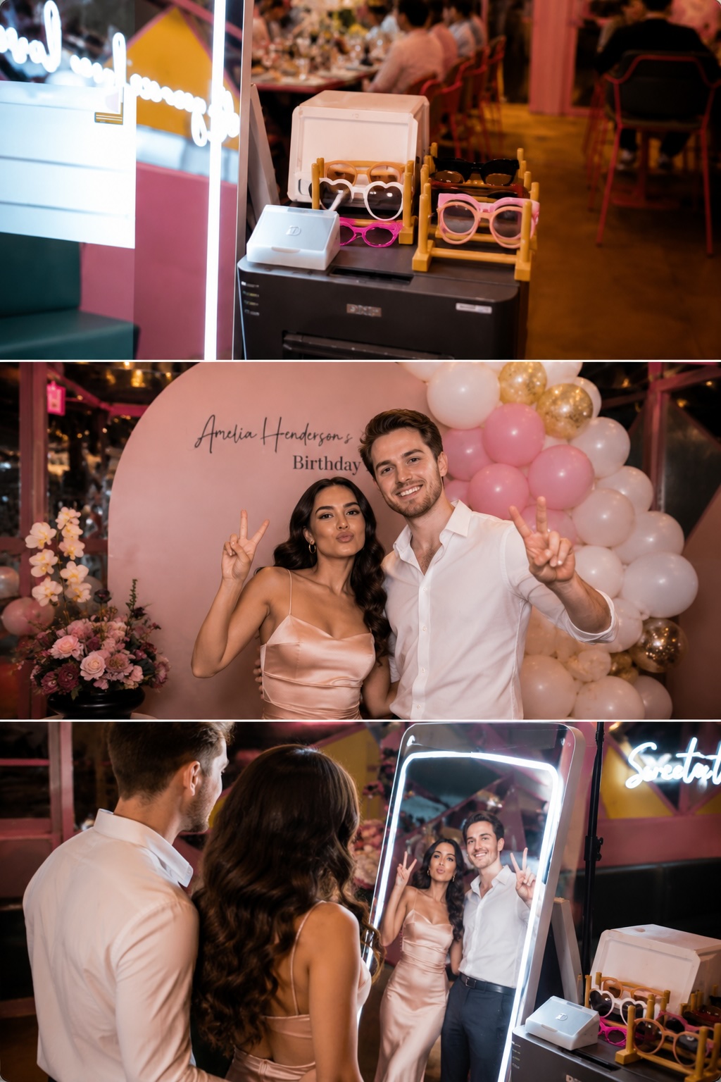 Anniversaire — Décor pastel